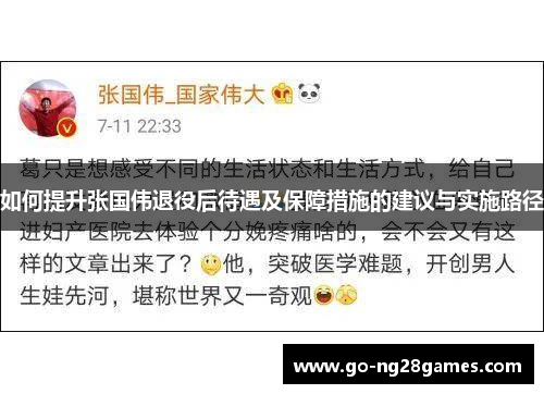 如何提升张国伟退役后待遇及保障措施的建议与实施路径